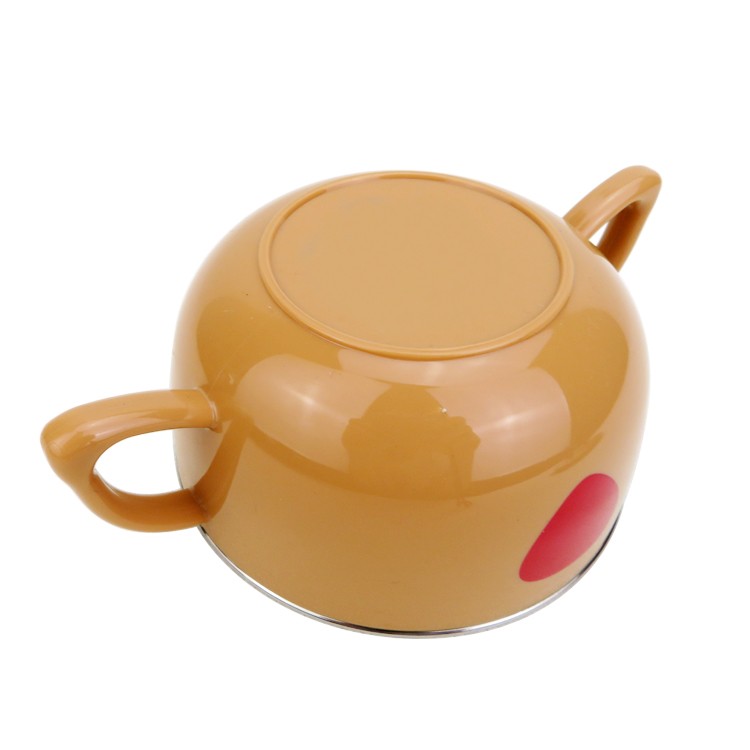 The inner liner of the children's creative bowl is made of 304 food-grade safe material, which is heat-resistant and anti-slip. It is cartoonish, cute and portable detail image 15