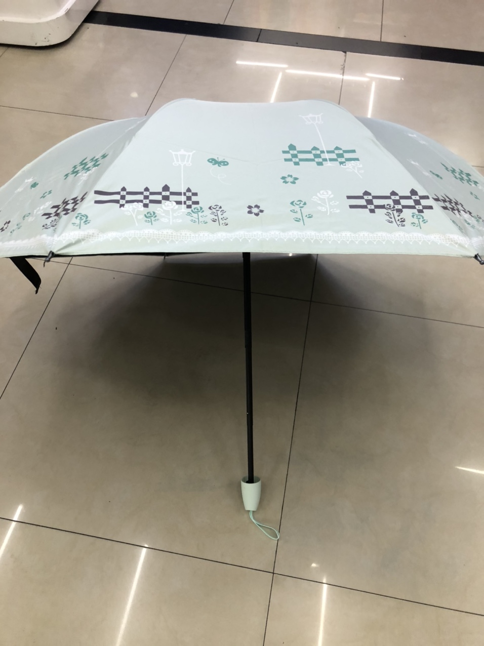 Three Sections Vinyl Umbrella