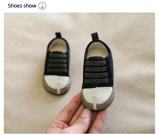 Shoes for boys and girls 0, 1-2-3, soft-soled toddler shoes for spring and autumn, single shoes for children, canvas shoes for children Specification drawing