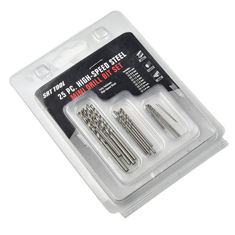 Black hole drill hand twist drill bodhi son amber core carving tool mini hand drill 25PC twist drill thumbnail