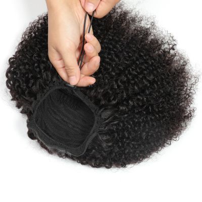 Real human hair wig female, European and American wig female Specification image