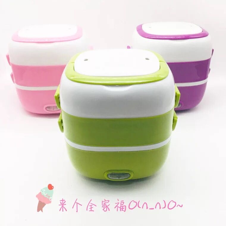 Stainless Steel Rice Insulated Lunch Box, Round Insulated Lunch Box, Time Insulated Lunch Box details Picture