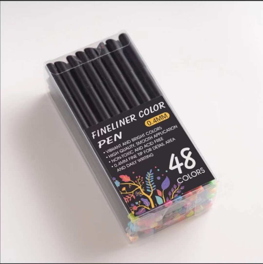 义乌好货定制热卖水彩勾线笔绘画套装中性笔0.4针管笔描边笔工厂详情图4
