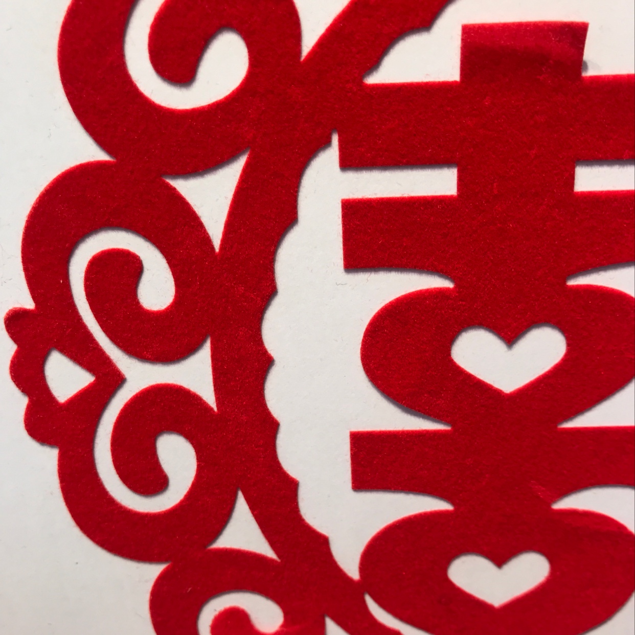 Wedding characters, wedding supplies, perforated window decorations, water stickers, paper-cut door stickers, Spring Festival supplies, and "Fu" wedding supplies details Picture