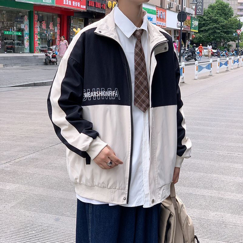情侣外套细节图