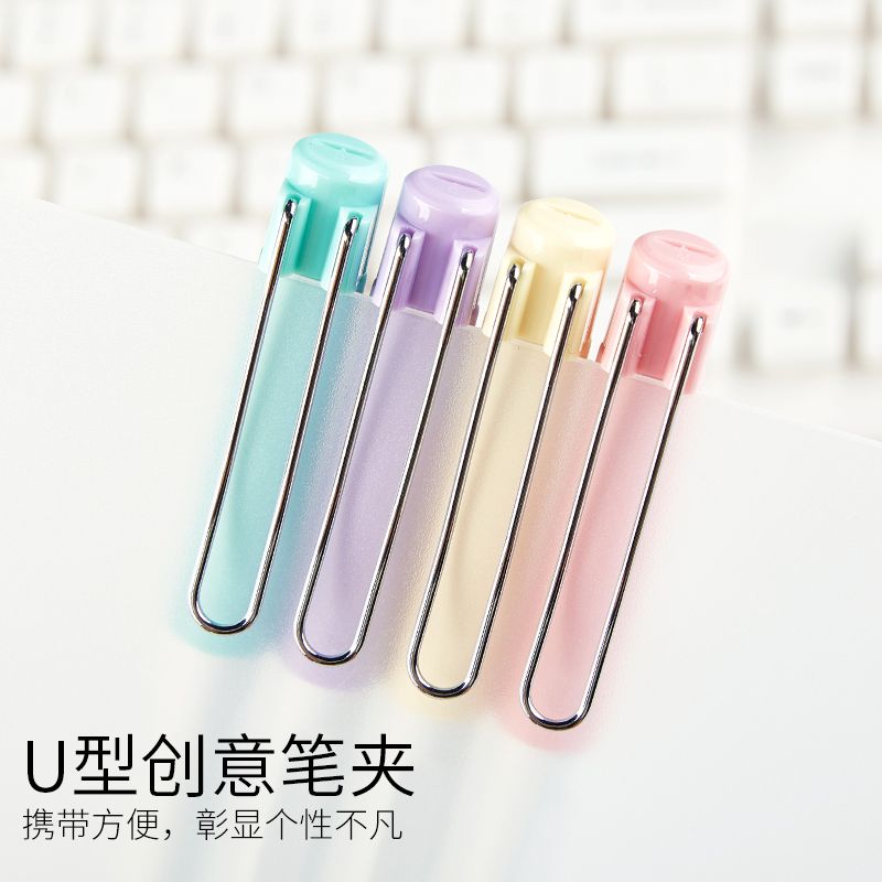 Vio candy-colored fountain Pen 0.5mm A6 neutral student pen, full needle tip, fresh and light signature pen Specification image
