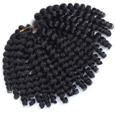 African crocheted large braid reggae dreadlock wig detail image 2