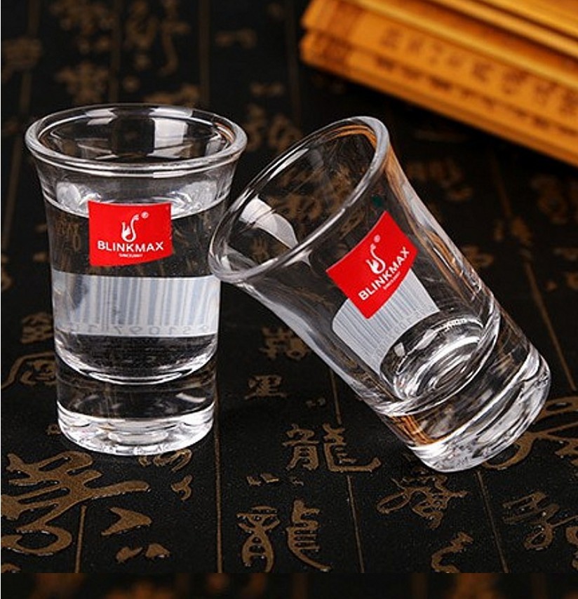 丽尊玻璃小酒杯一口吞杯子弹杯烈酒杯 加厚白酒杯38ML KTY1501详情图1