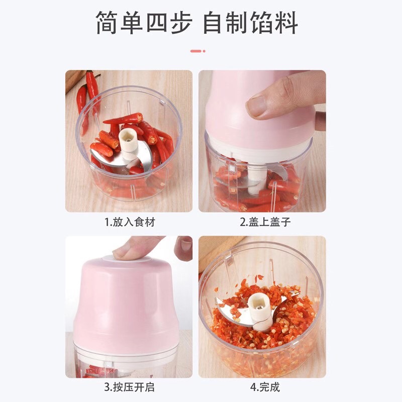 Multi-Functional Electric Vegetable Cutter Application Scenario