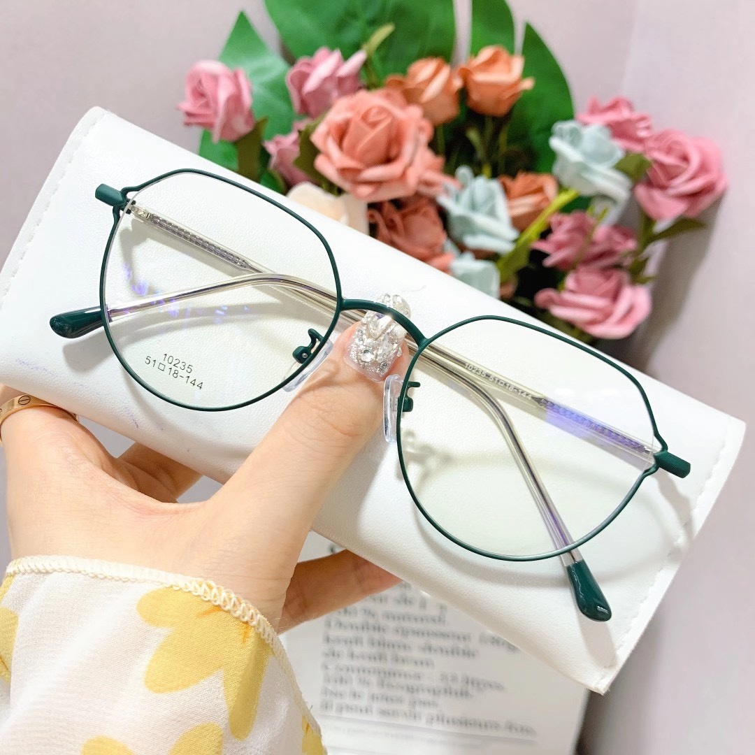 墨绿复古文艺镜框