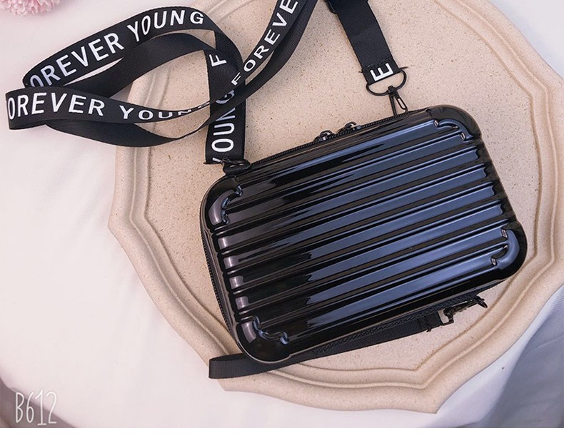 行李箱小包包女斜挎单肩个性手拿迷你密码箱旅行箱式盒子小方包详情图15