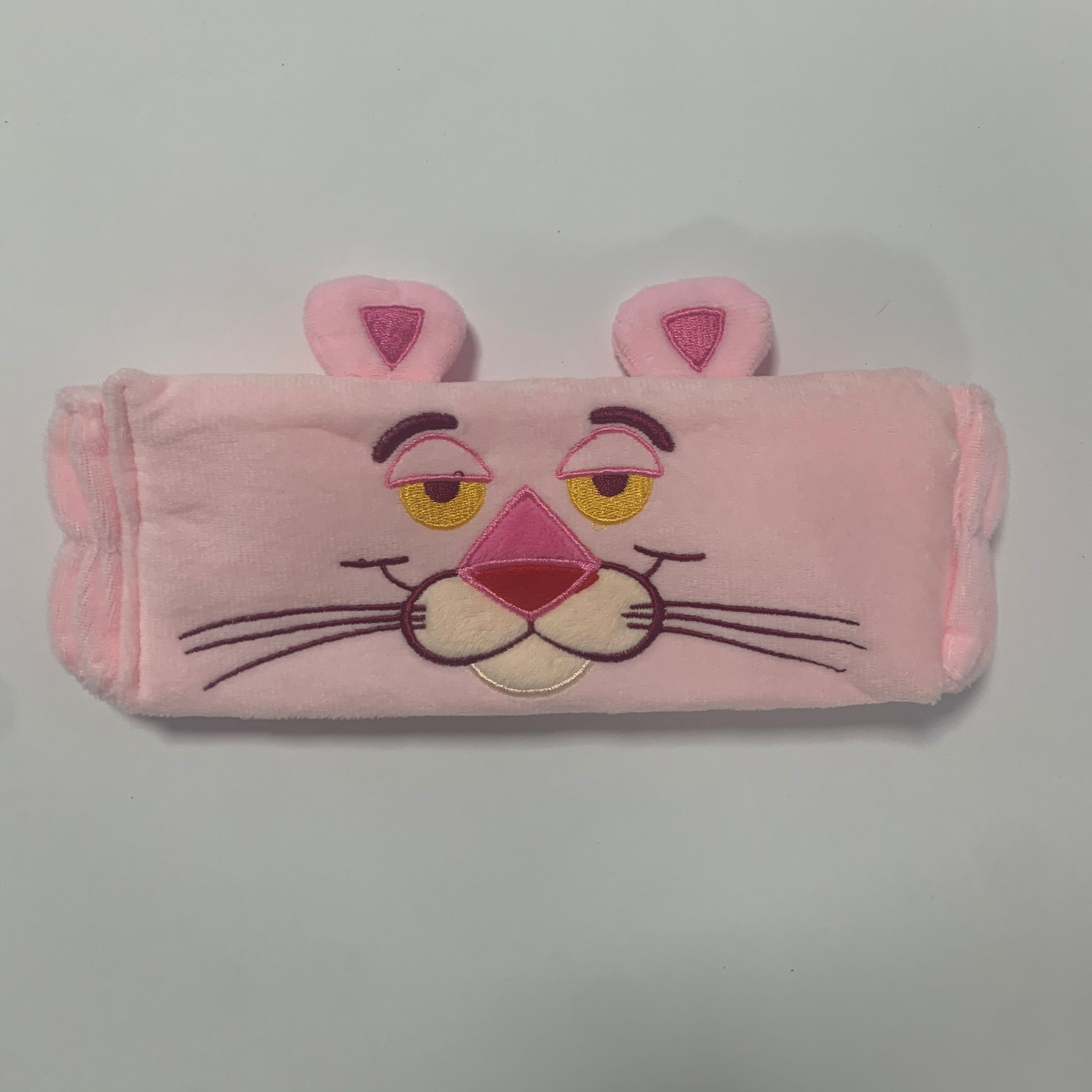 Yuhan Accessories' new Korean-style Pink Leopard face wash and hair tie, makeup and mask hair tie detail image 3