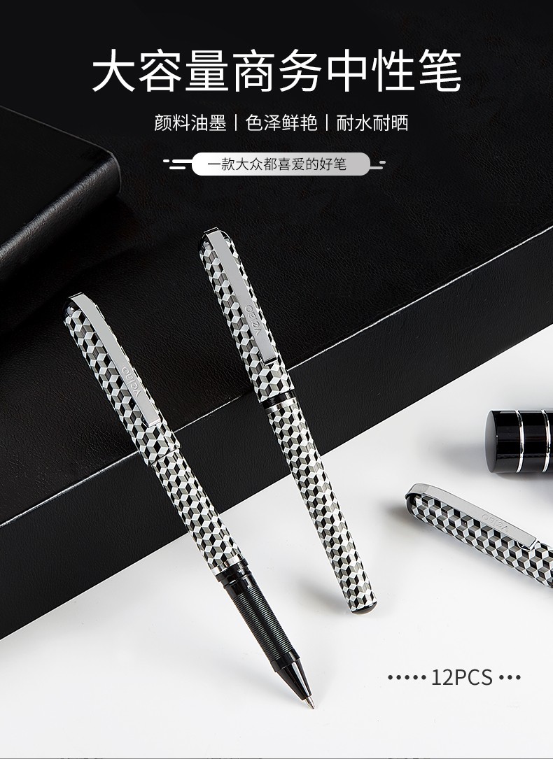 Vio 178 High-capacity business gel pen, High-end signature pen, Ballpoint pen, writing pen, contract pen pic 1
