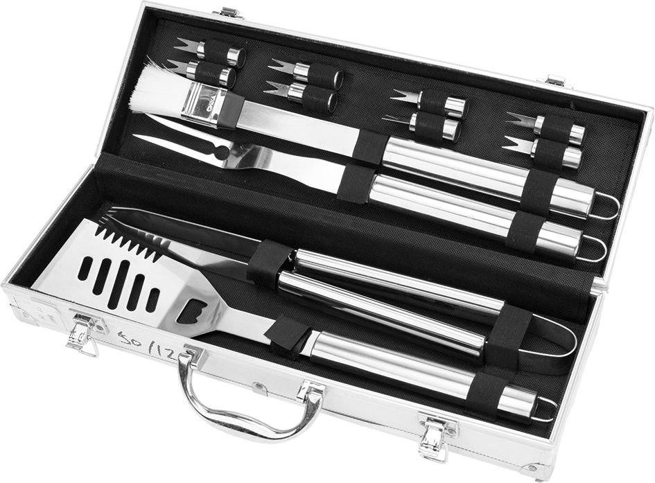 Aluminum box barbecue tool set 16 pieces set 20 pieces set thumbnail