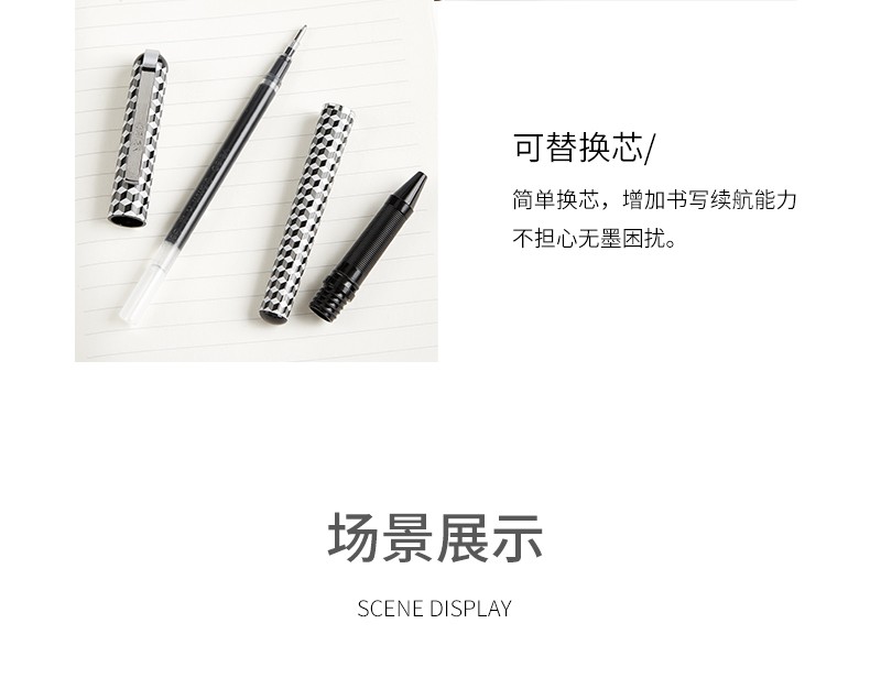 Vio 178 High-capacity business gel pen, High-end signature pen, Ballpoint pen, writing pen, contract pen pic 11