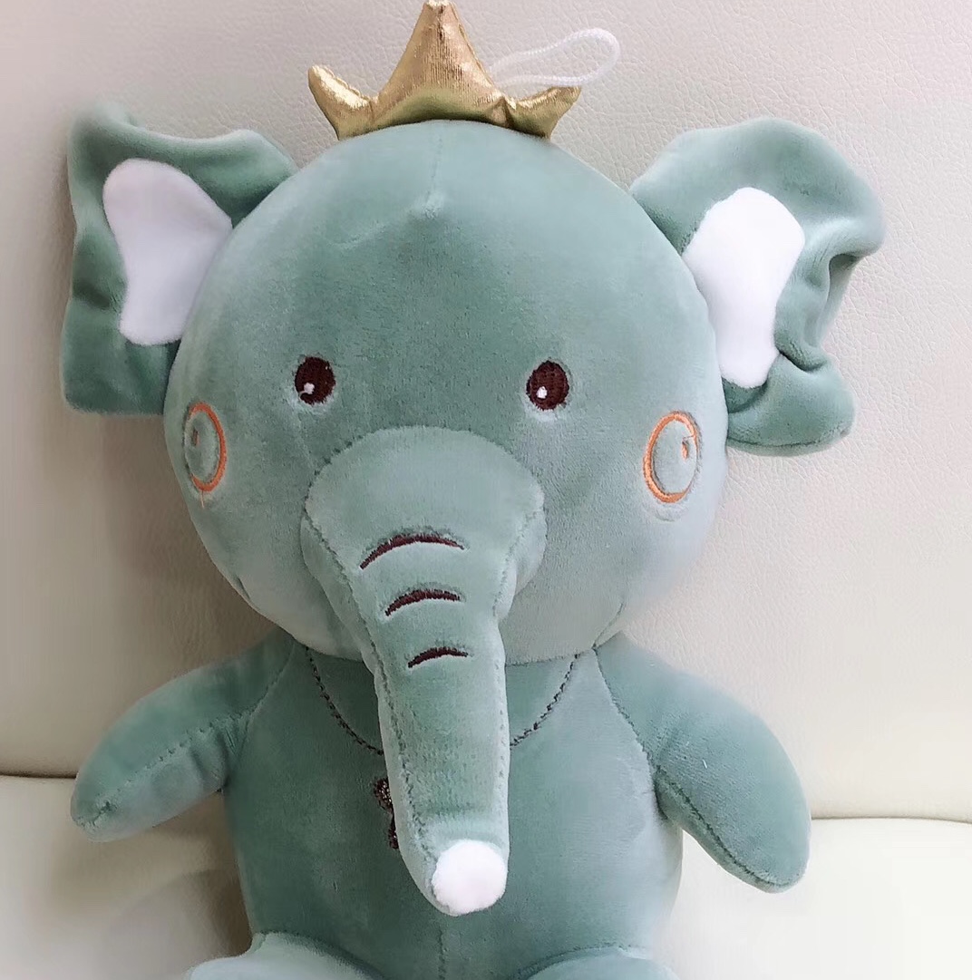 Baby is like a stuffed toy