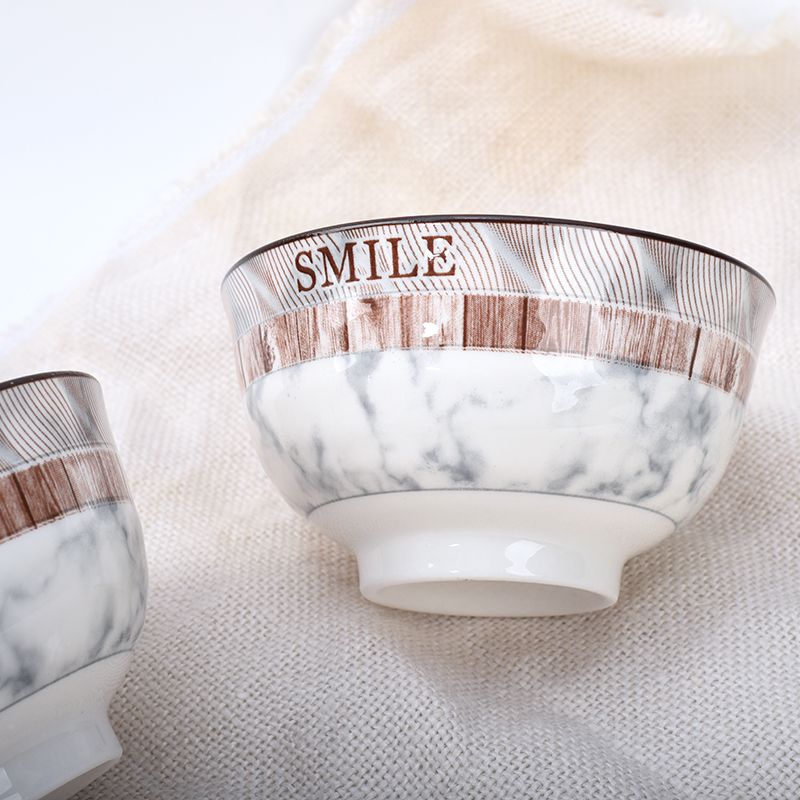 陶瓷餐具碗盘套装家用汤碗汤盘菜盘碟子饭碗盘子餐盘