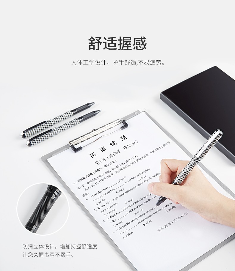 Vio 178 High-capacity business gel pen, High-end signature pen, Ballpoint pen, writing pen, contract pen pic 6