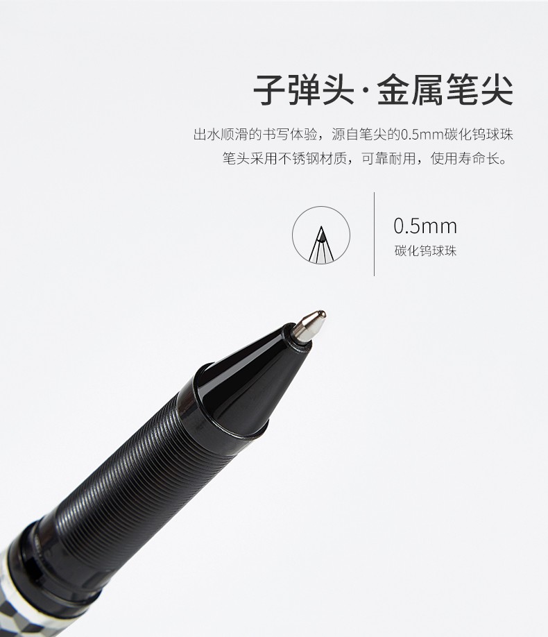 Vio 178 High-capacity business gel pen, High-end signature pen, Ballpoint pen, writing pen, contract pen pic 4