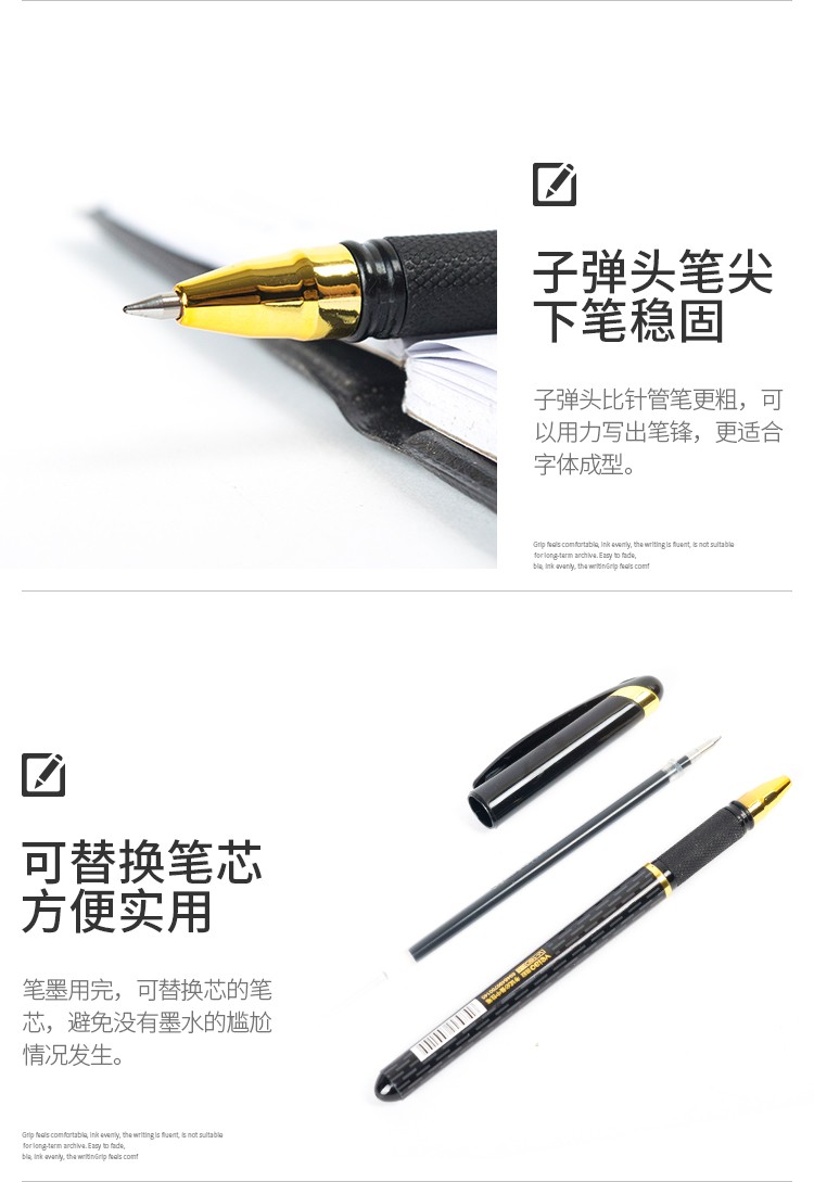 Vio Gel Pen V-160 signature Pen, student exam pen, gel pen top scorer pen 0.5mm, achieving success in the exam pic 4