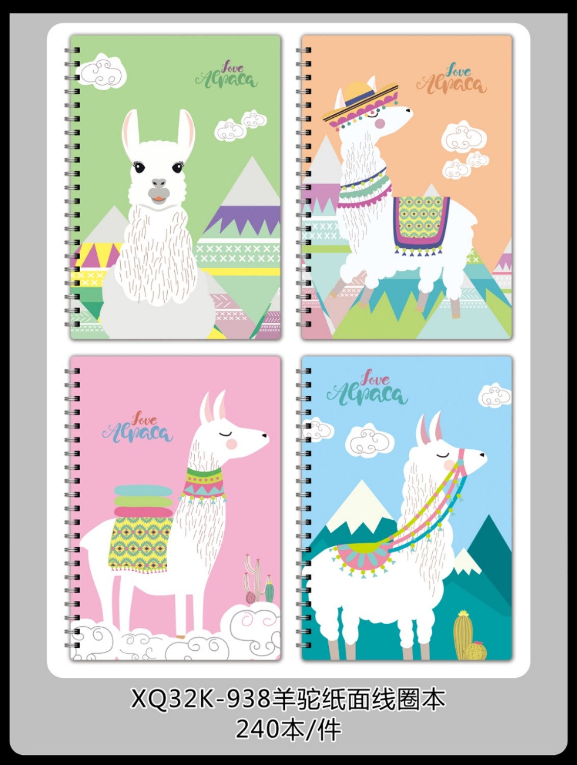 32K coil notebook, cartoon coil notebook, PP coil notebook, 32K eco-friendly coil notebook, student coil notebook detail image 8