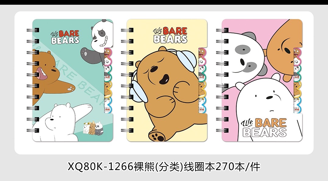80K coil notebook, smiling face PP coil notebook, cartoon mini notebook, cartoon environmental protection coil notebook, coil notebook detail image 9