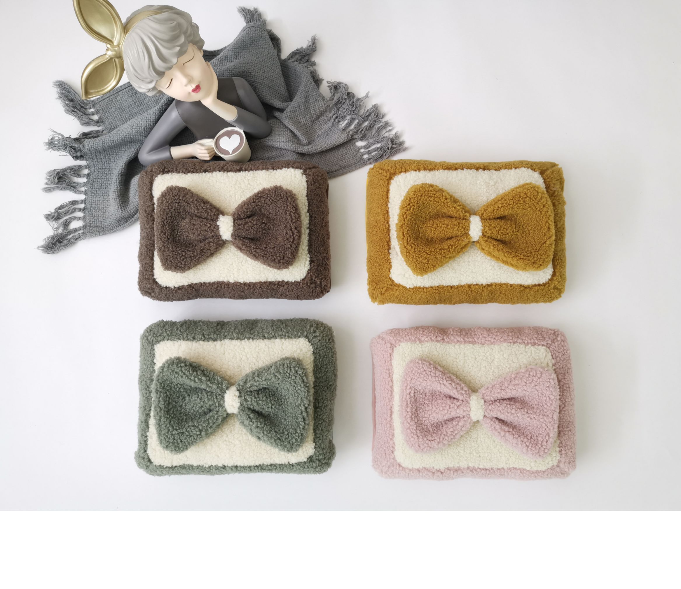 Electric hot water bag Charging warm bag explosion-proof plush hand warm bag belly warm bag warm baby 22185