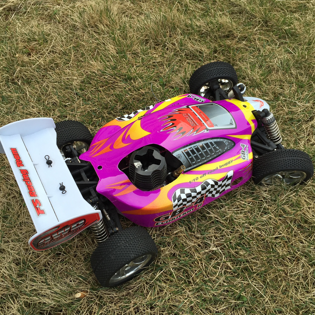 1:10 methanol high-speed remote control off-road vehicle
