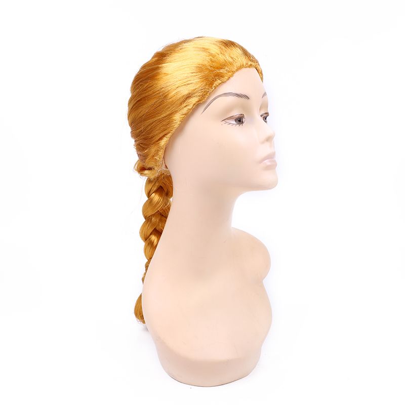 Direct sales and customization of cosplay wigs for large braids without bangs
