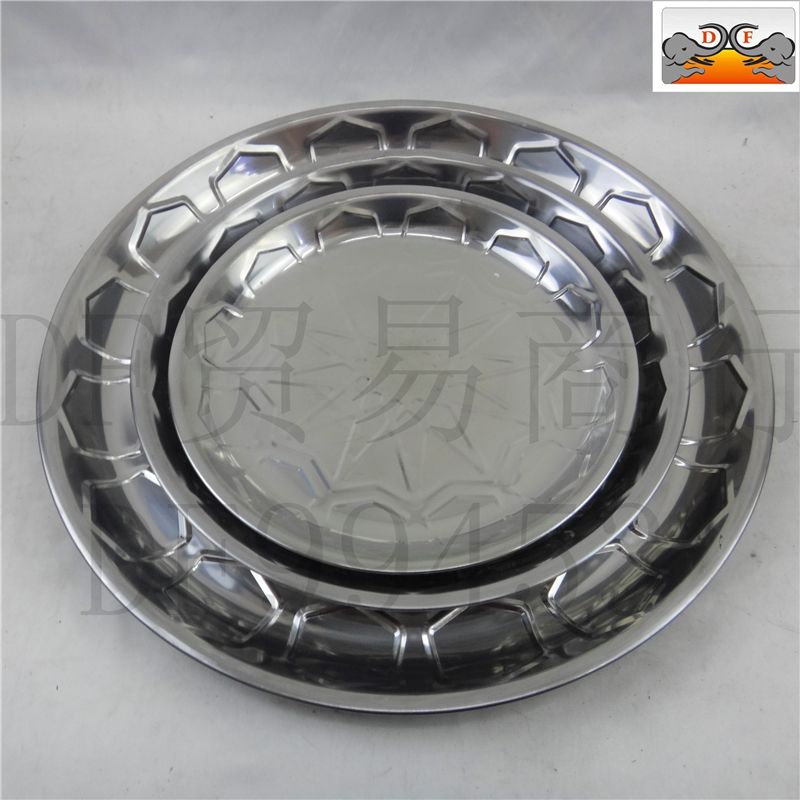 DF99453 Striped plate Stainless steel plate Plate Plate plate DF TRADING HOUSE