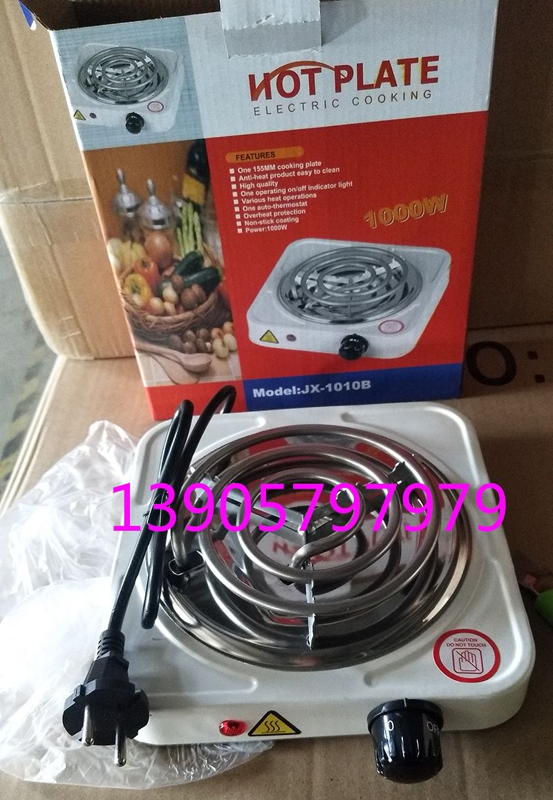 110V电压美规插头多功能电热炉1000W500W电炉小电炉咖啡炉煮茶