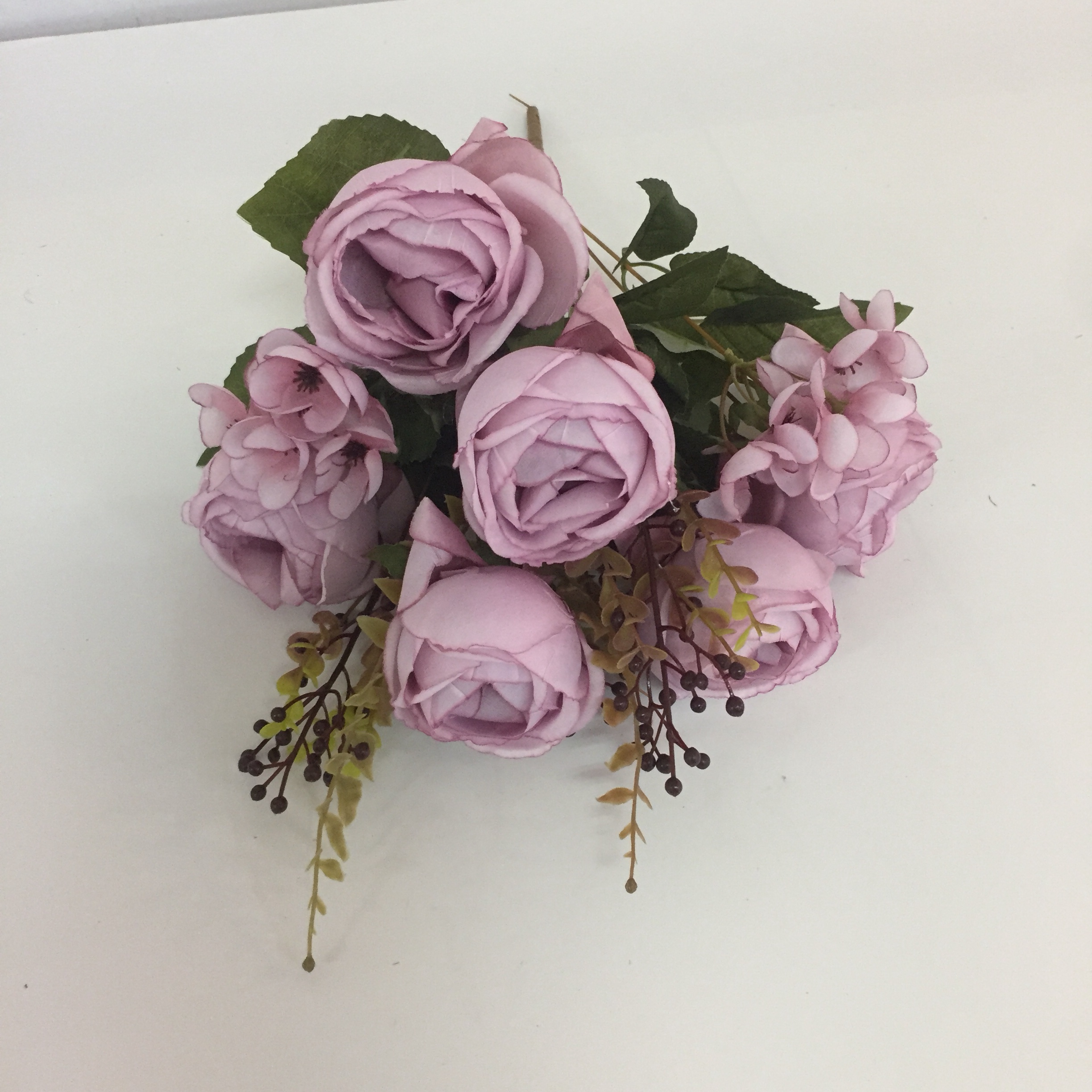 Red Michelia Rose Artificial Flower Rose Peony Camellia Holly Artificial Fake Flower Specification drawing