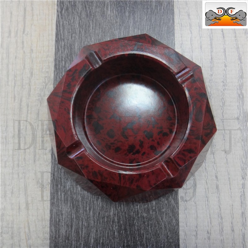 DF99199   电木烟灰缸家居简约创意实用不锈钢烟灰缸 酒店餐厅时尚烟灰缸 金属烟DF  TRADING HOUSE详情1