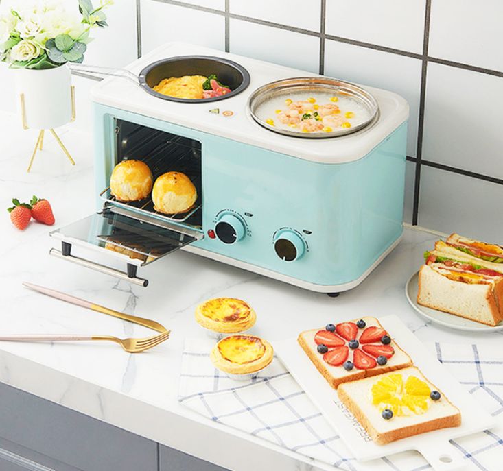 New 4-in-1 breakfast machine Multi-functional home nutrition meal machine bread machine