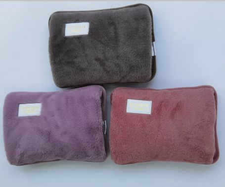 Hot water bag Rechargeable hand warm water bag cute plush electric warm water cartoon pillow warm baby 66222