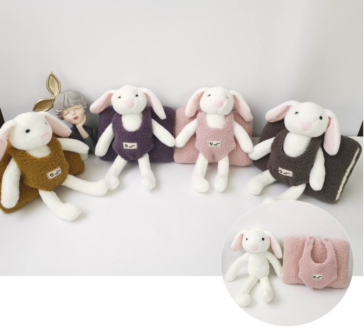 Hot Water bag Rechargeable hand warm bag cute plush electric warm bag cartoon pillow warm baby 22198