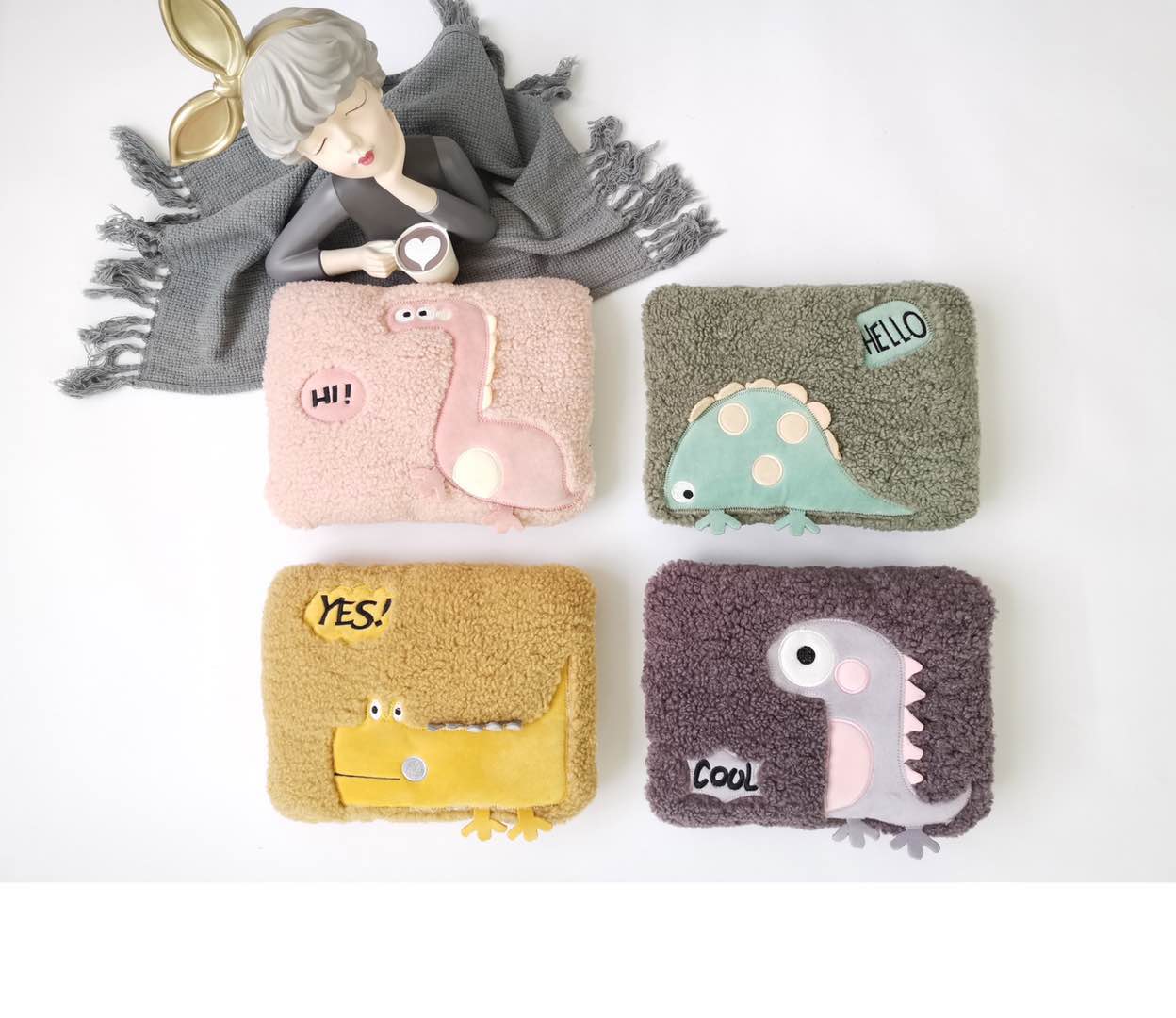 Hot Water bag Rechargeable hand warmers cuddly plush electric warmers cartoon pillow baby warmers 22187