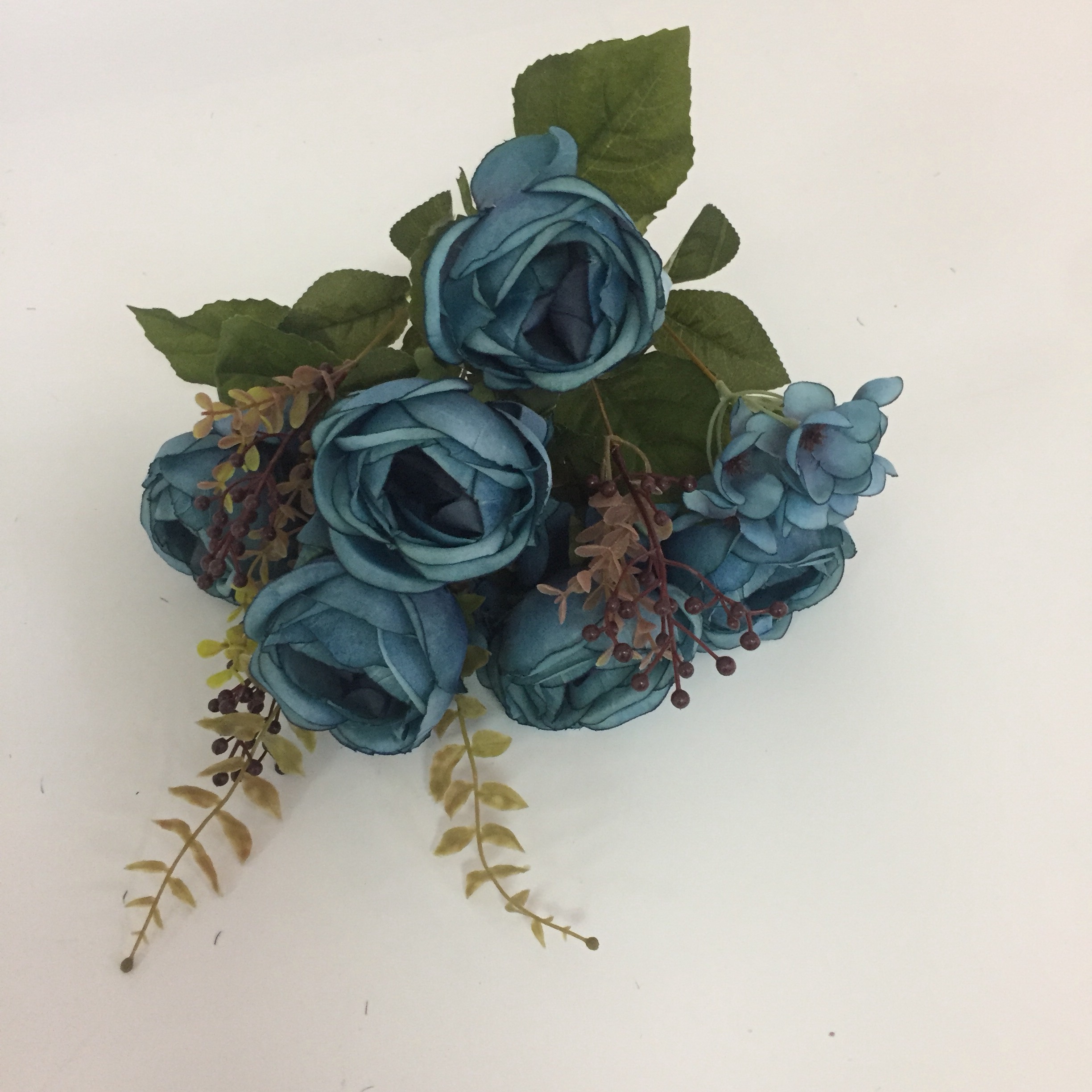 Red Michelia Rose Artificial Flower Rose Peony Camellia Holly Artificial Fake Flower undefined