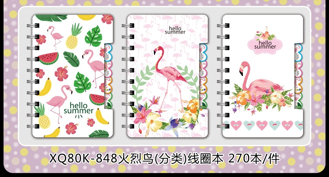 80K coil notebook, smiling face PP coil notebook, cartoon mini notebook, cartoon environmental protection coil notebook, coil notebook detail image 7