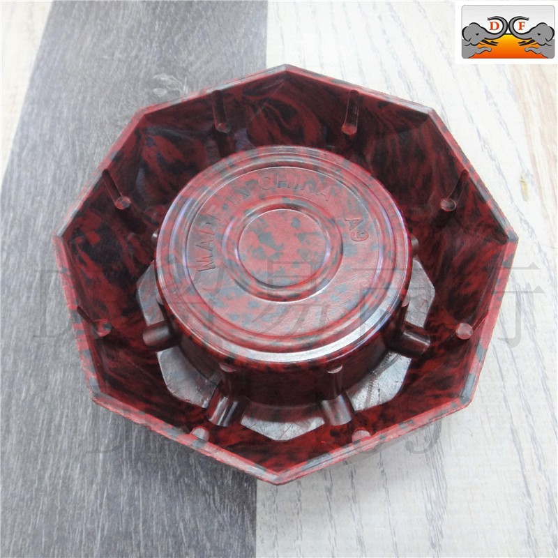 DF99199   电木烟灰缸家居简约创意实用不锈钢烟灰缸 酒店餐厅时尚烟灰缸 金属烟DF  TRADING HOUSE详情3