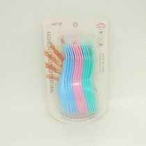 231-C12 Color spoon Plastic spoon tableware soup spoon Small hook spoon spoon spoon rice spoon