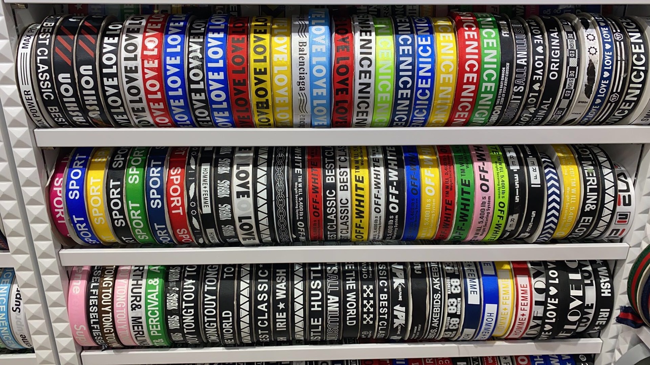 2.0 Wide Rowan tape Printing tape Clothing accessories Packaging accessories thumbnail