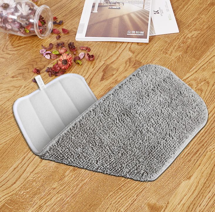 Water jet trapezoidal flat mop matching Flat mop replacement cloth Water jet mop head replacement cloth Application Scenario