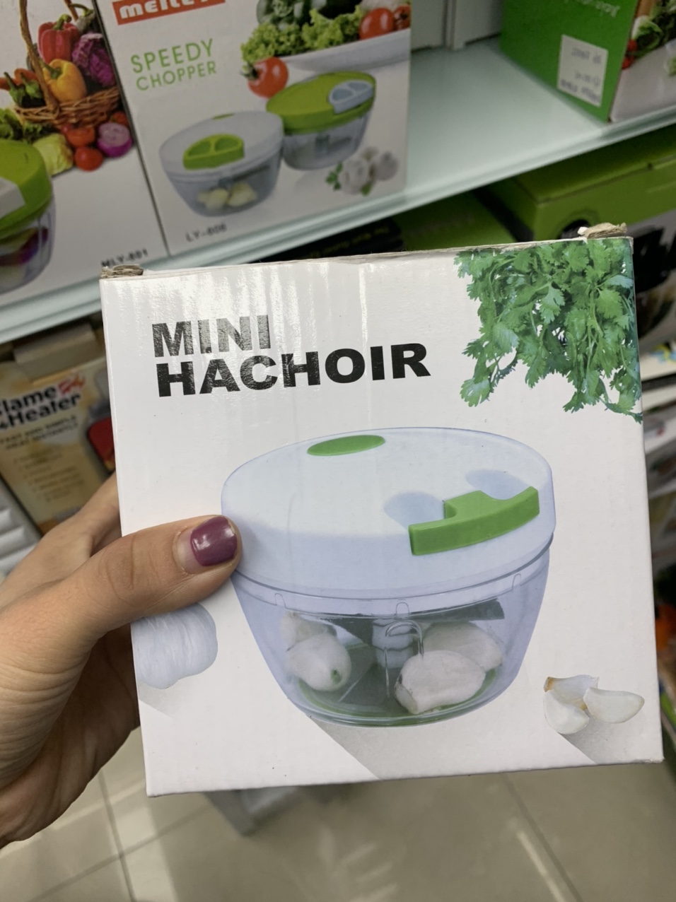 Garlic mixer