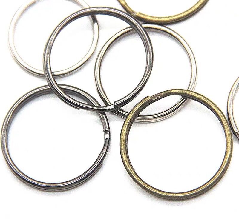Key rings, circular bags, high-end key bag buckles, accessories, DIY leather goods, jewelry, hardware key rings Specification image