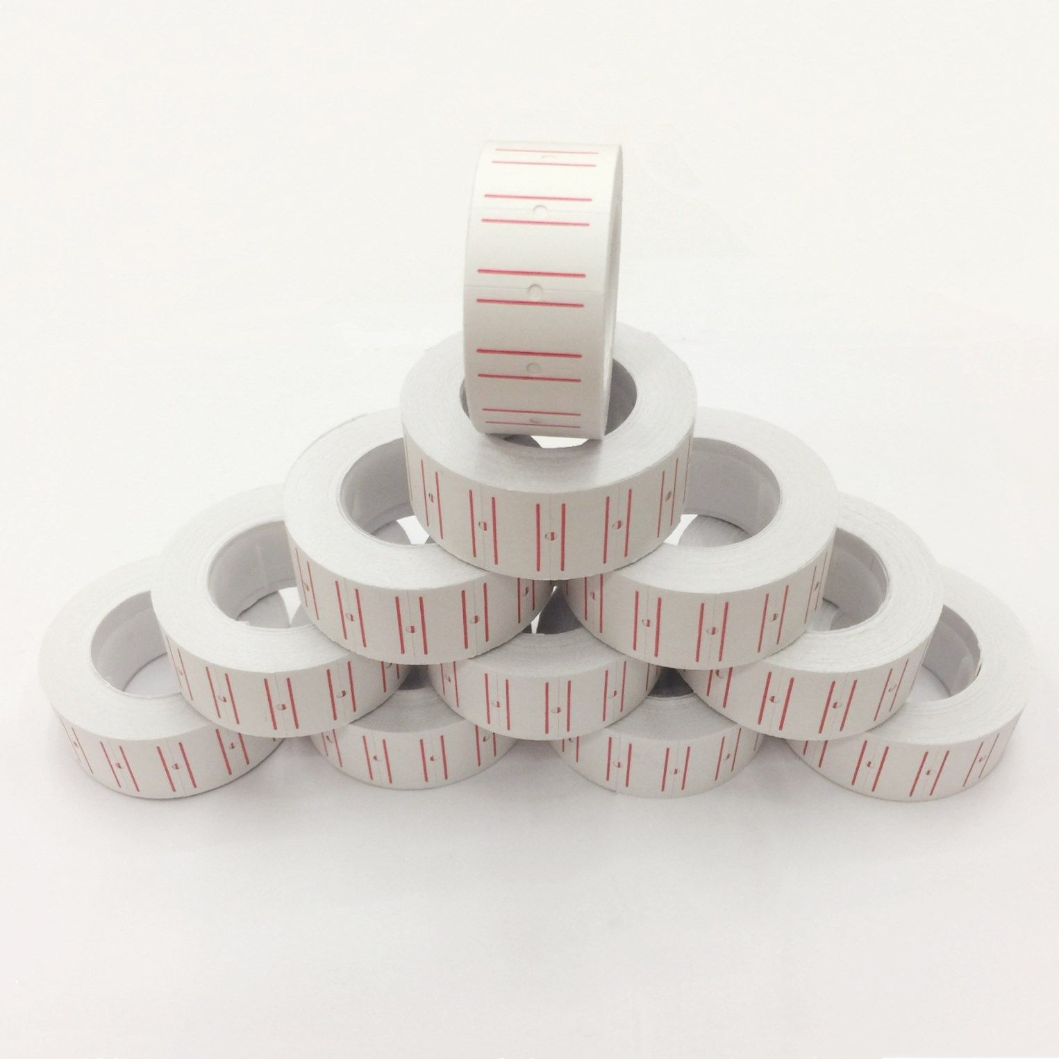 White price paper commodity price tag supermarket price label thumbnail