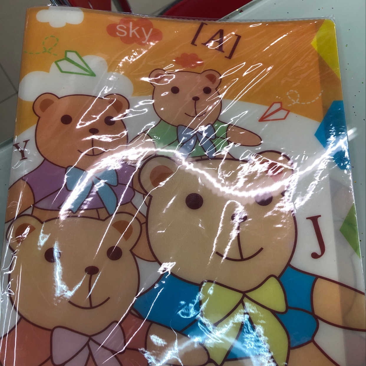 学生资料册细节图