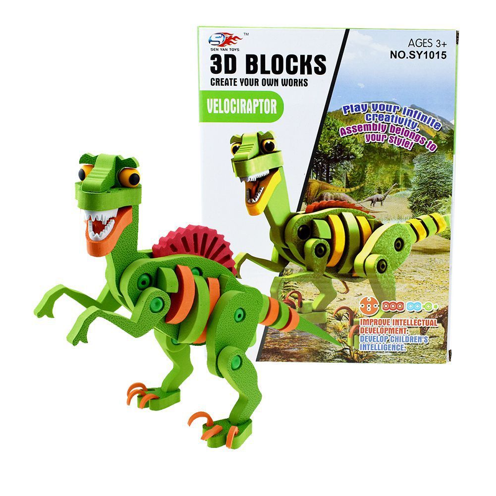 New unique EVA puzzle Puzzle with Raptor 3D puzzle puzzle with Dinosaur puzzle puzzle cross-border special supply