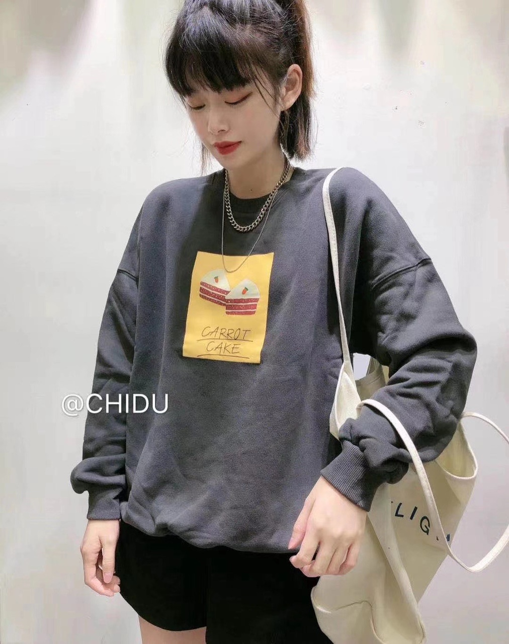 蛋糕卫衣（灰）