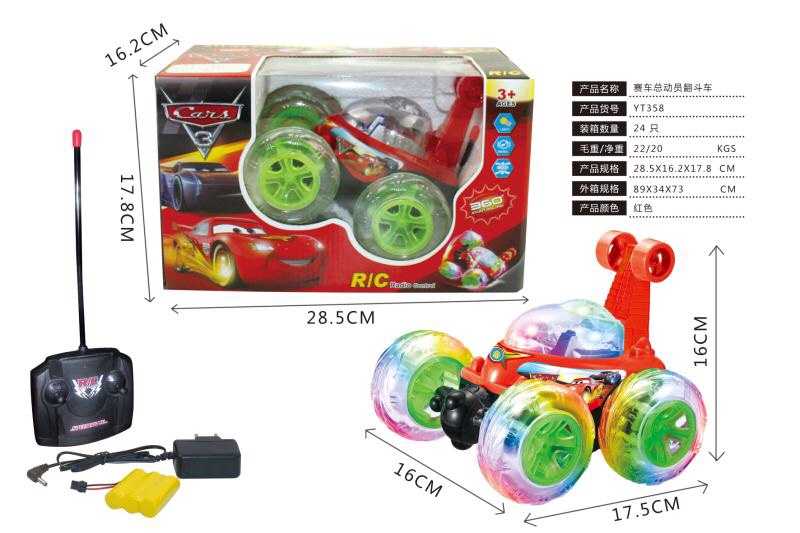 Wholesale of light/music remote control dump truck remote control car toys detail image 7